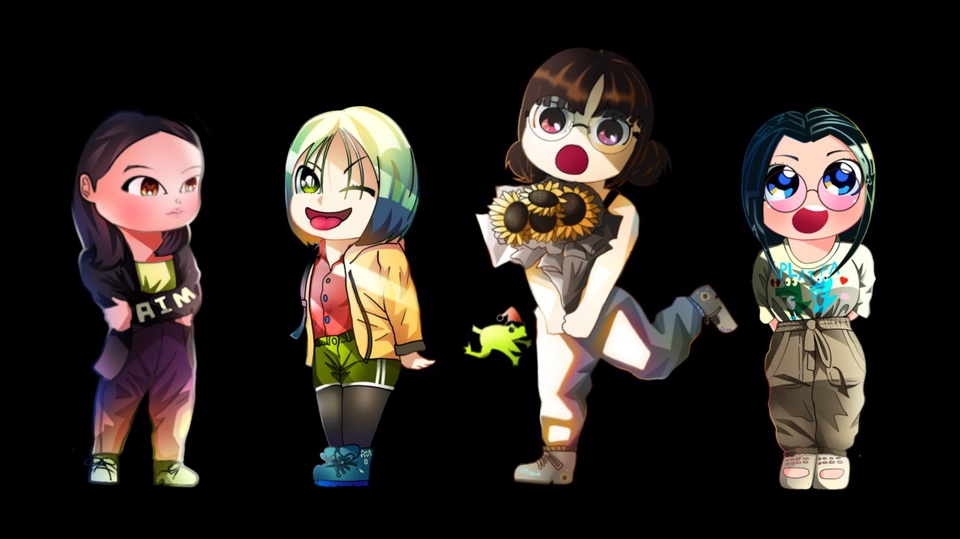 จิบิตัวน้อย ที่ได้ต้นแบบมาจากกลุ่มเพื่อนที่น่ารัก