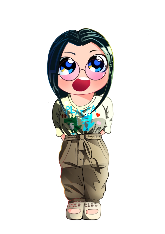 รับวาดการ์ตูนจิบิน่ารัก สไตล์อนิเมะ วาดรูปการ์ตูน