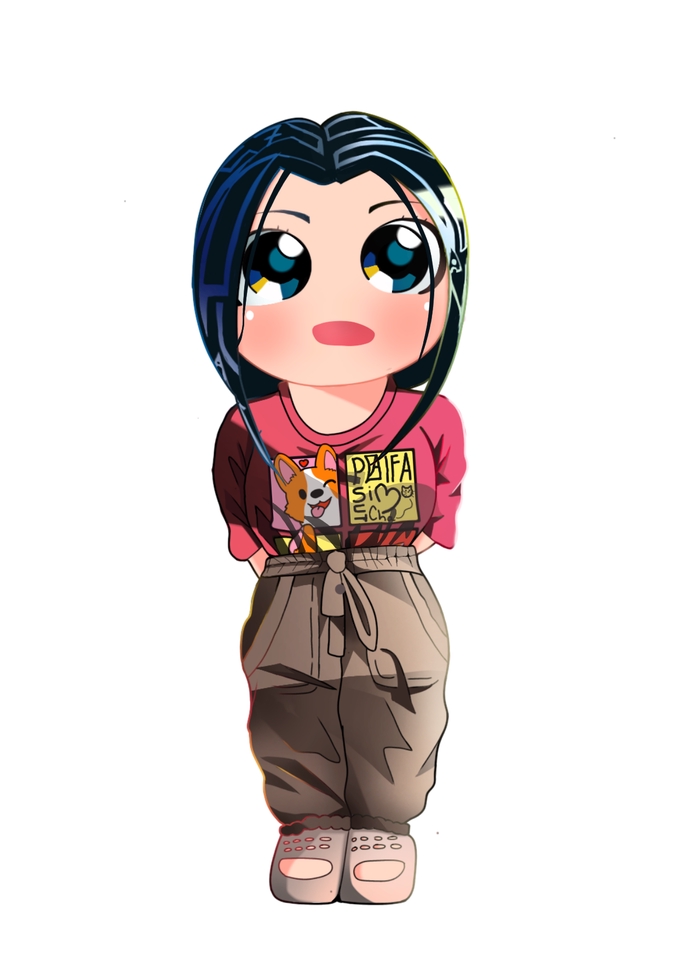 รับวาดการ์ตูนน่ารัก สไตล์จิบิ วาดอนิเมะหญิง