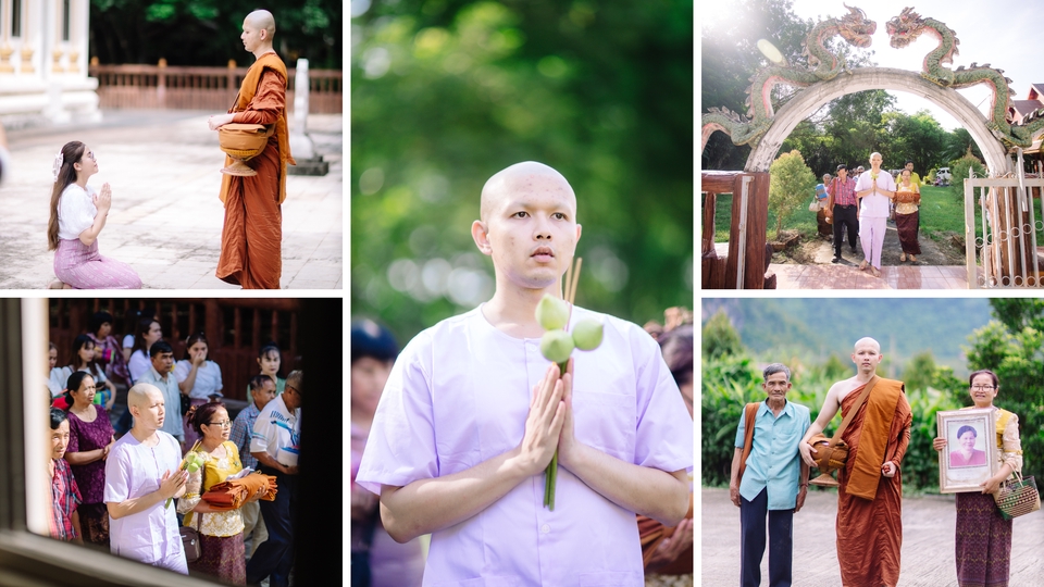 รับถ่ายภาพงานบุญ ช่างภาพอิสระ บริการถ่ายภาพพิธีกรรมทางศาสนา