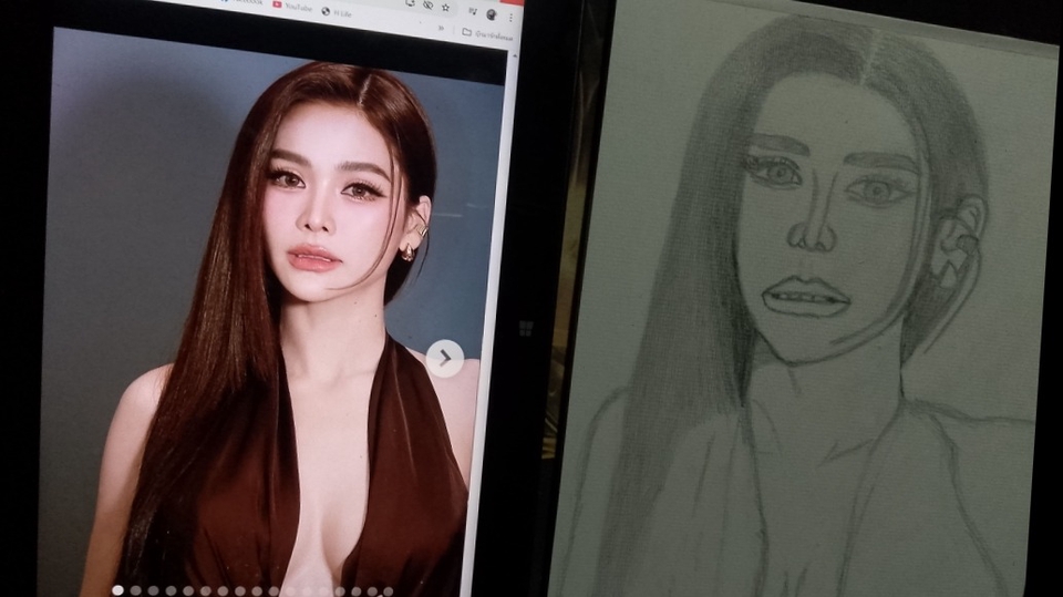 ✍️ ภาพวาดด้วยดินสอ