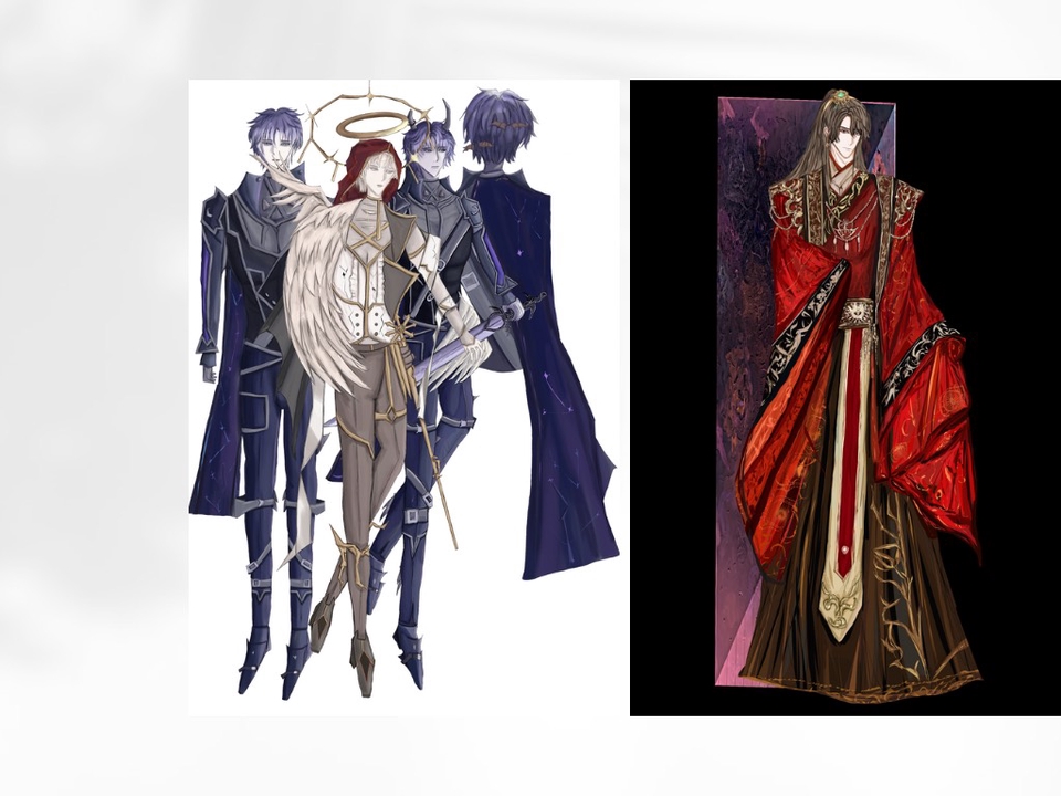 ออกแบบ Character & Mascot - เปิดคอมมิชชั่น รับวาดภาพ ดาร์ก แฟนตาซี อนิเมะ - 3