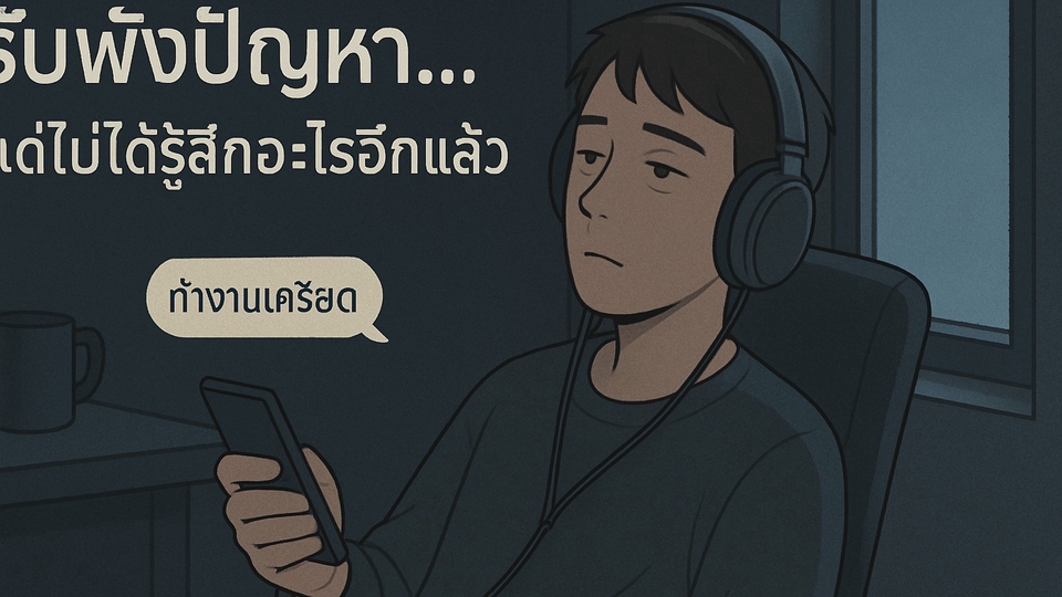 รับฟังแต่ไม่รับรู้ จะเงียบๆ ตอบแค่ ครับ