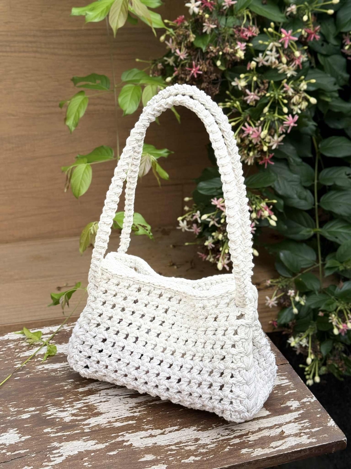 อื่นๆ - รับถักกระเป๋าตามภาพ เลือกสี/ขนาดที่ต้องการได้ (Handmade bag) - 2