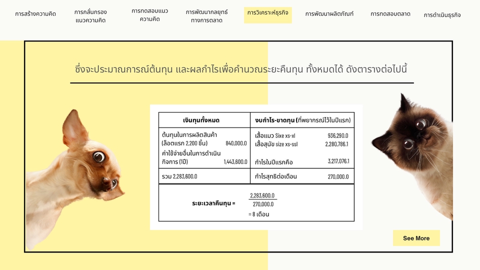 รับทำพรีเซนเทชั่นมืออาชีพ  แผนธุรกิจ  ผลงานวิชาการ