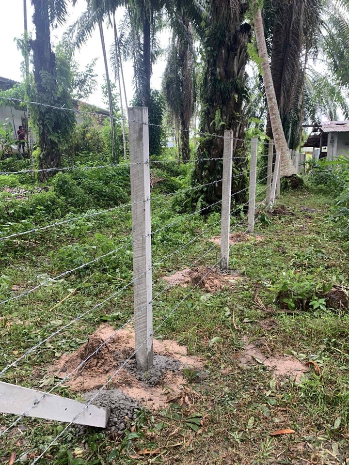 รับเหมาสร้างรั้วลวดหนาม ช่างรับเหมาต่อเติมบ้าน