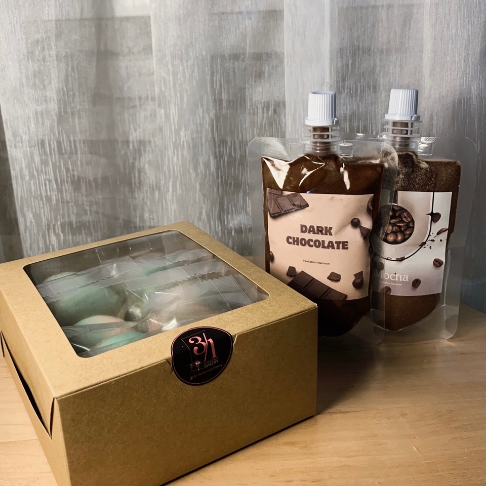 สั่งทำเค้ก - มาการอง DIY Set บีบเอง🧁🍯 - 7