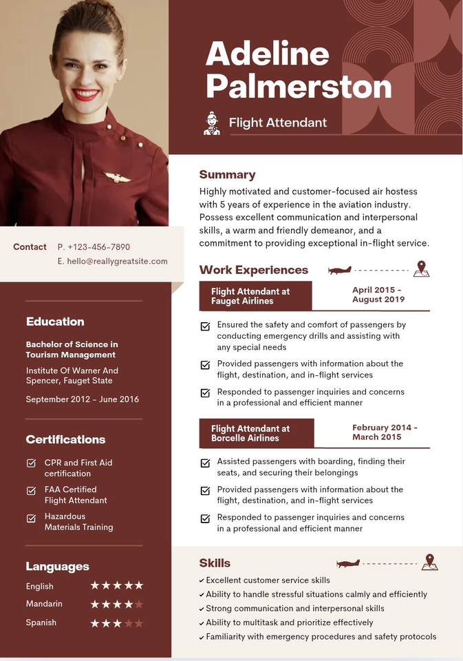 Portfolio & Resume - บริการออกแบบเรซูเม่สมัครงาน - 6