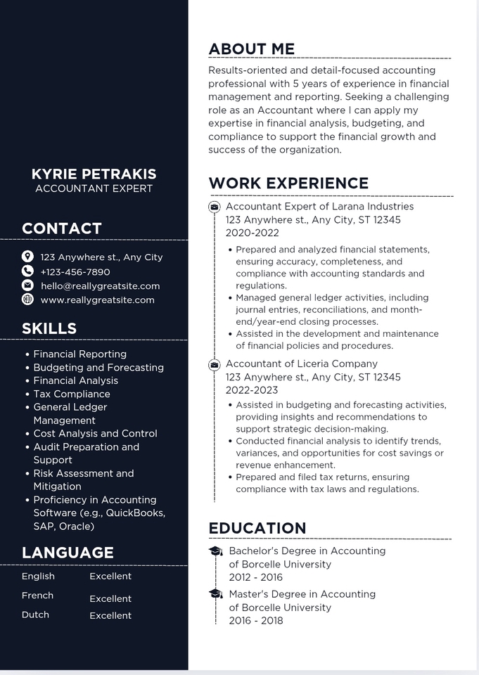 Portfolio & Resume - บริการออกแบบเรซูเม่สมัครงาน - 10