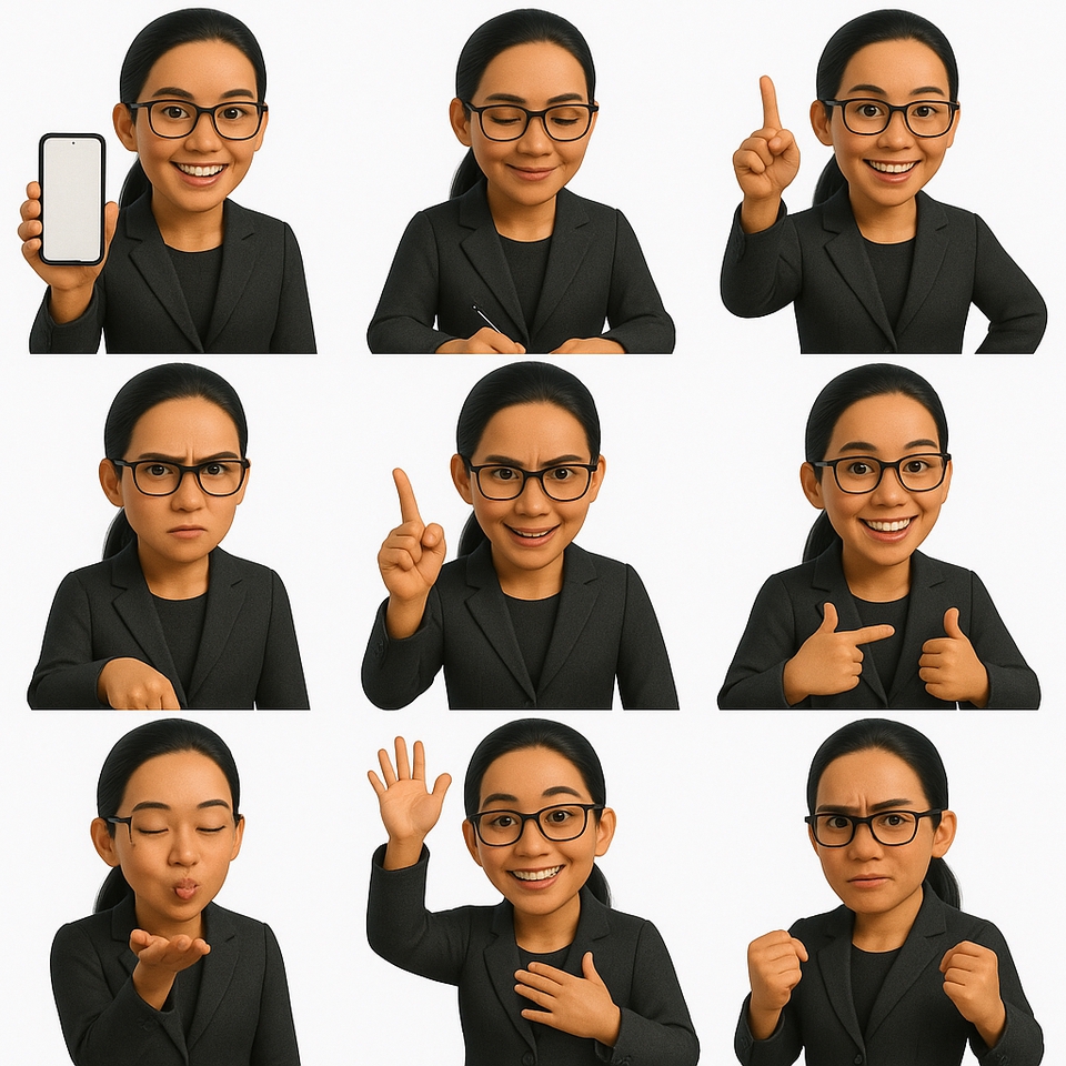 ออกแบบสติ๊กเกอร์ไลน์ภาพเหมือน สติ๊กเกอร์ไลน์น่ารัก รับทำสติ๊กเกอร์ไลน์