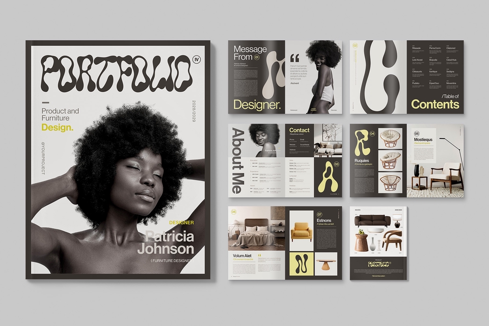 resume และ portfolio สวยๆ พร้อมรูปภาพตัวอย่าง รับทํา portfolio, รับทำ cv, รับทำแฟ้มสะสมผลงาน