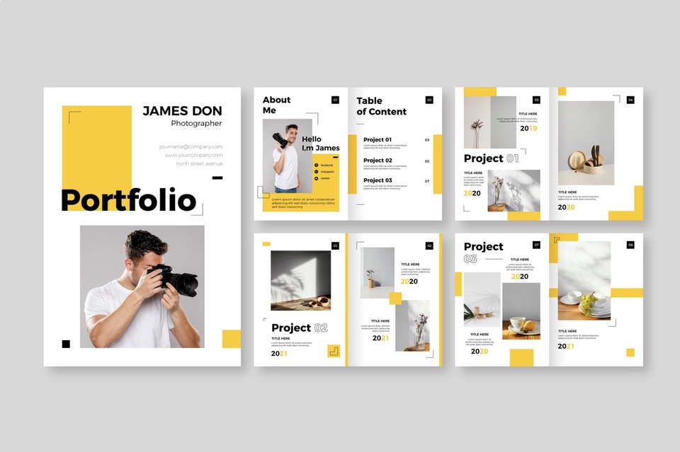 รับทำ portfolio เรซูเม่สวยๆ สำหรับสมัครงานและเข้ามหาวิทยาลัย พร้อมการออกแบบ company profile resume