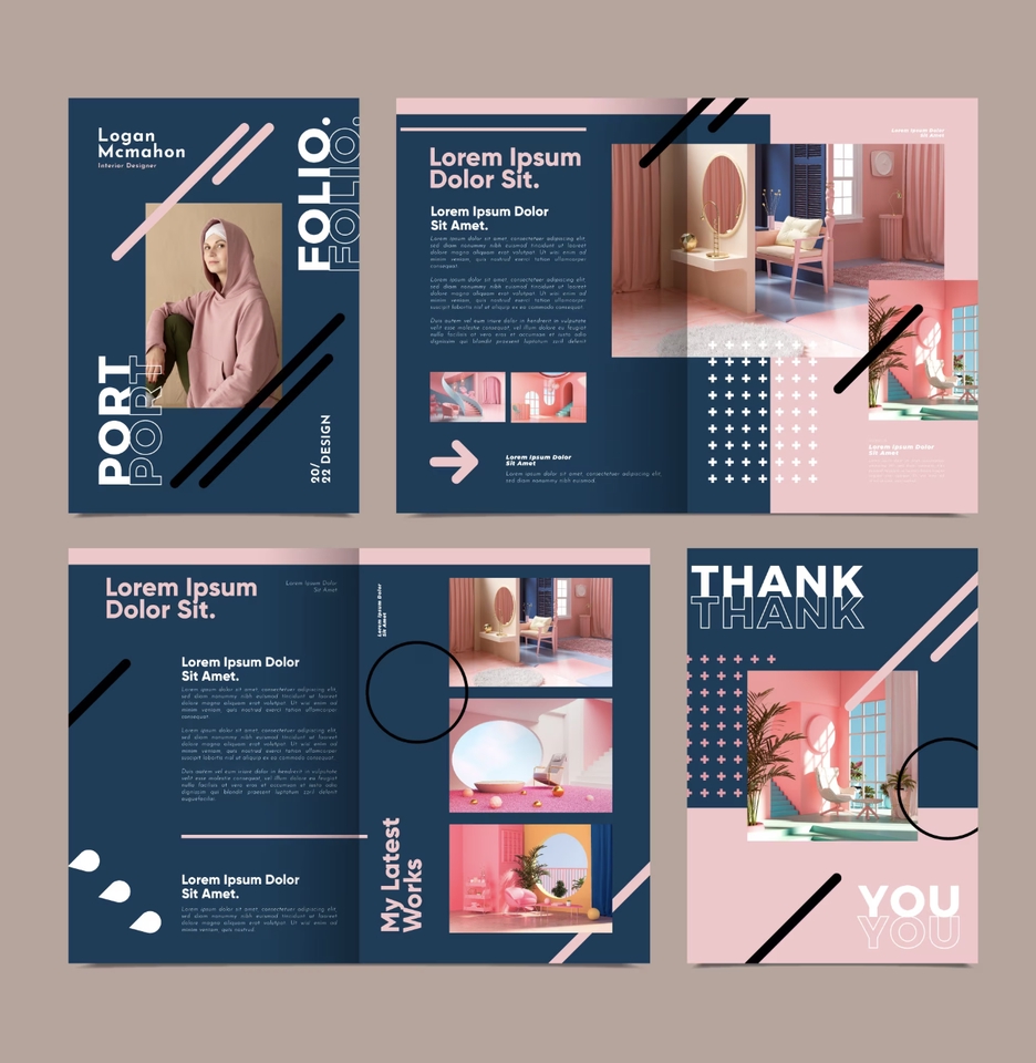 รับทำ portfolio เรซูเม่สวยๆ สำหรับสมัครงานและเข้ามหาวิทยาลัย พร้อมการออกแบบ company profile resume
