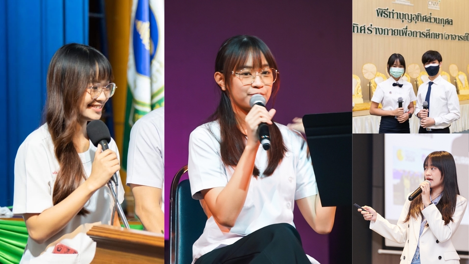 ประสบการณ์งานพิธีกร MC หลากหลาย ทั้งทางการและไม่ทางการ
- ปรับสไตล์ได้ตามธีมงาน