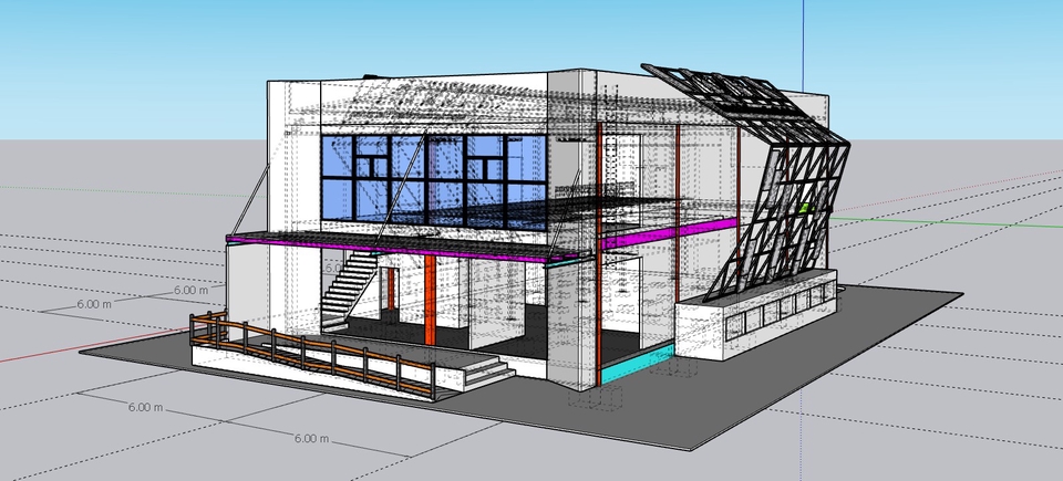 ขึ้น MODEL 3D อาคาร สจล. นาโน