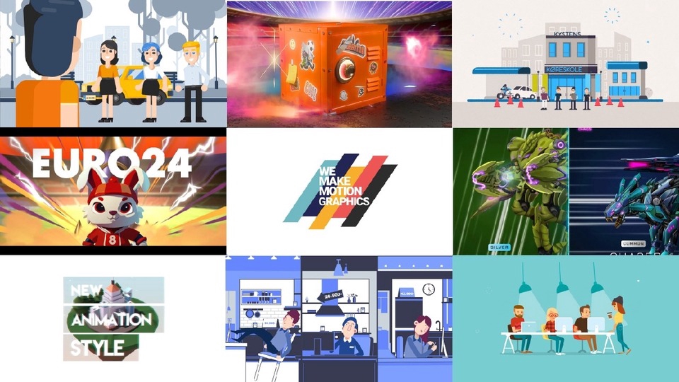 รับทำโมชั่นกราฟฟิกมืออาชีพ วิดีโออินโฟกราฟิก คุณภาพสูง