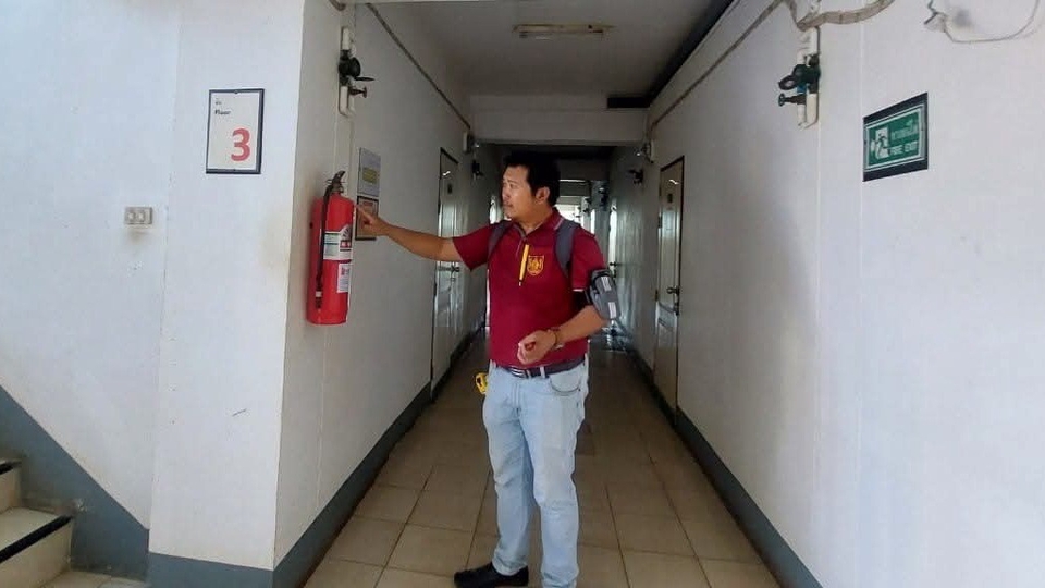 งานตรวจสอบอาคาร