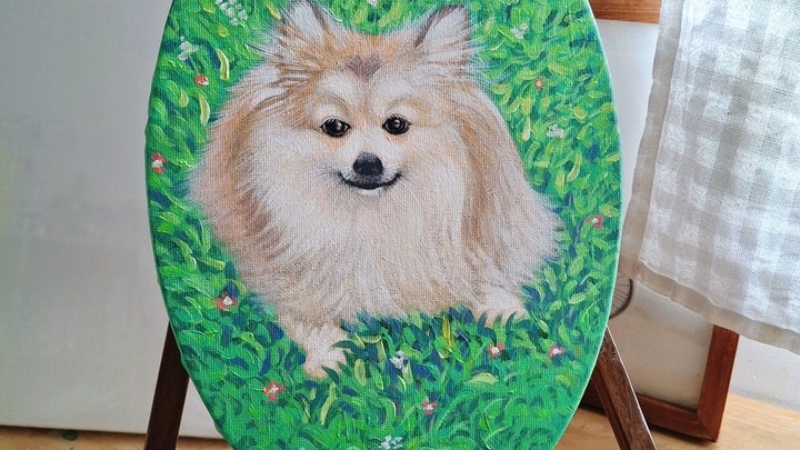 รับวาดรูปภาพสัตว์เลี้ยง วาดแมว วาดหมา วาดนก