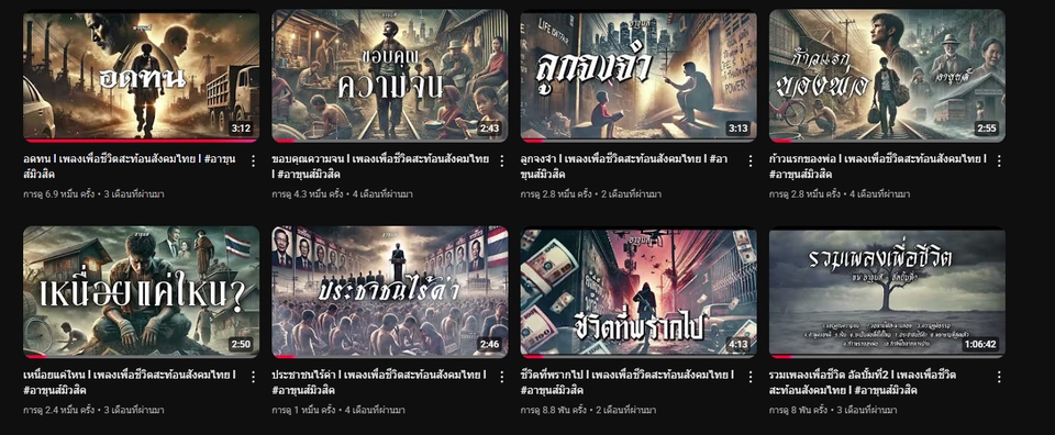 ทำเพลง - รับทำเพลง AI รายเดือน 30 เพลง   - 3