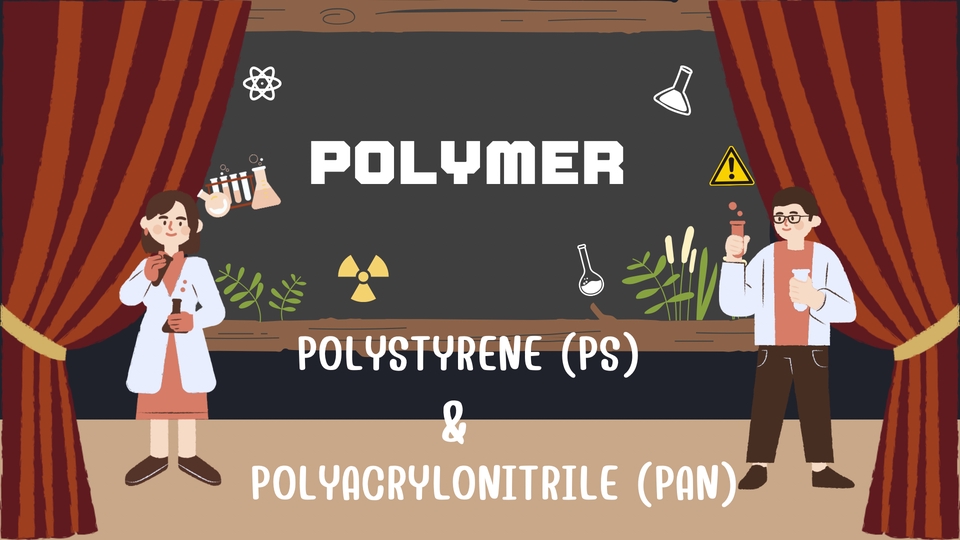 ออกแบบCanvaโปสเตอร์และสไลด์ โพลีเมอร์ PS PAN