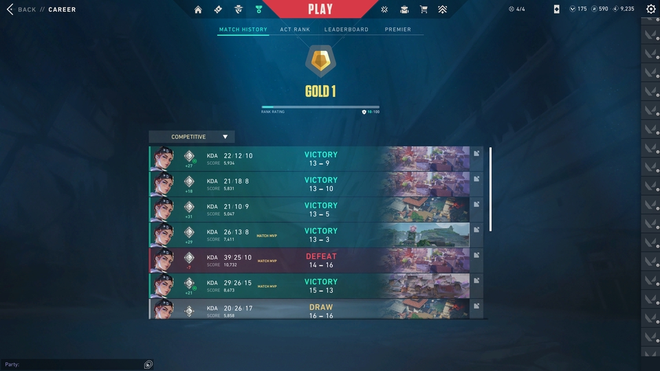 Bronze 3 > Gold 1 ✅