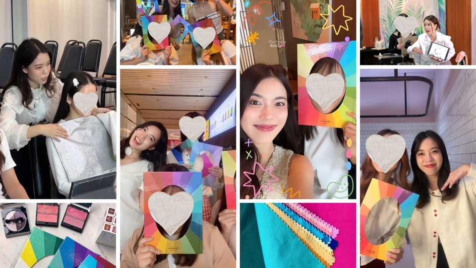 ทำ personal color ตรวจสอบสีผิว ราคา คอร์สเรียน