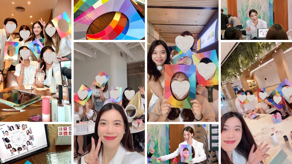 ตรวจสอบสีผิวส่วนบุคคล ราคา คอร์ส personal color