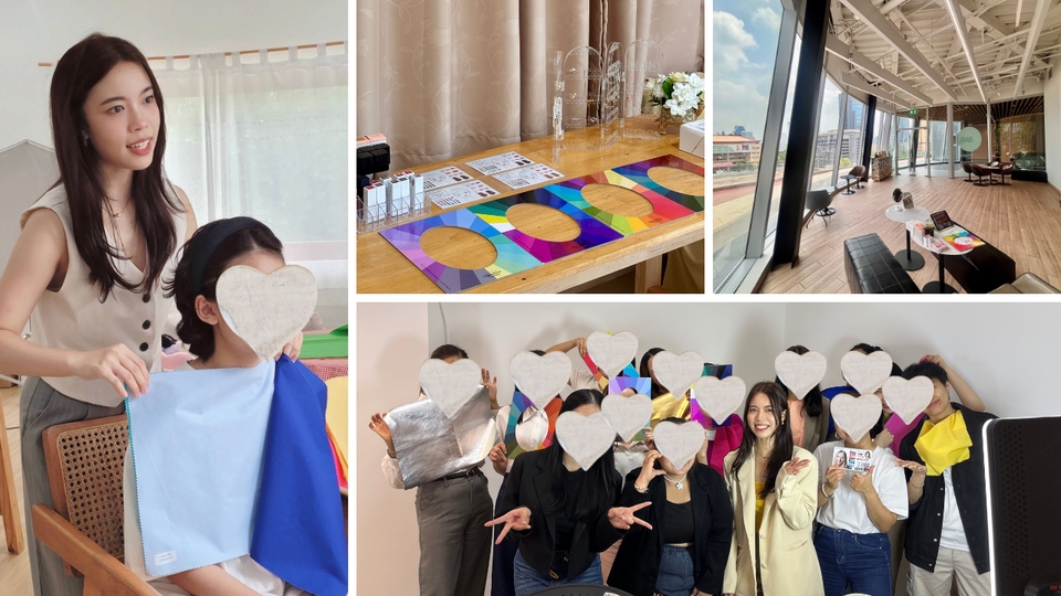 ทำ personal color test ราคาถูก พร้อมสถานที่สวย บริการดี