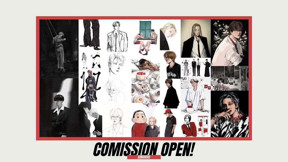 วาดแฟนอาร์ต - Commission by xinamxo - 2