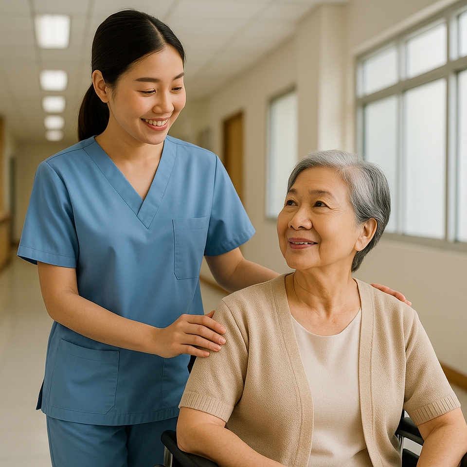 รับจ้างพาไปหาหมอ - พาไปหาหมอ รับจ้างพาไปหาหมอ (บริการพาผู้ป่วยหรือผู้สูงอายุไปโรงพยาบาล) โดยเจ้าหน้าที่ที่ผ่านการอบรม - 3