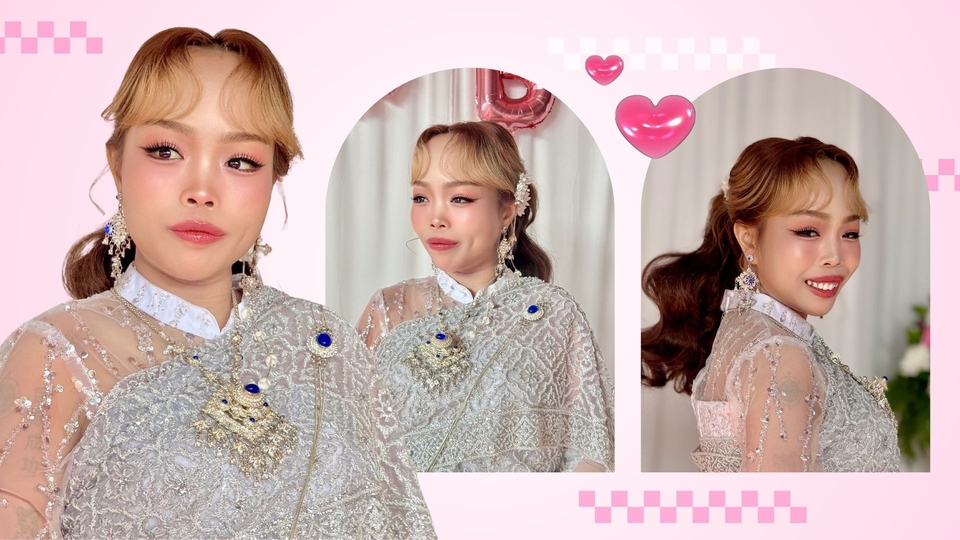 รับแต่งหน้ารับปริญญา ช่างแต่งหน้าเจ้าสาว แต่งหน้าทำผมสวย สไตล์เกาหลี