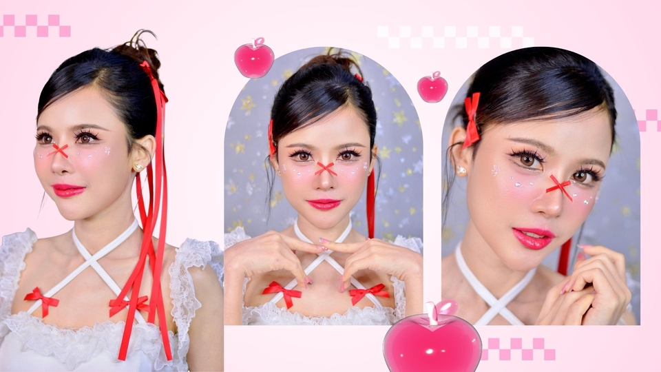 รับแต่งหน้าเจ้าสาว แต่งหน้าสไตล์เกาหลี สวยหวาน แบบน่ารัก รับปริญญา