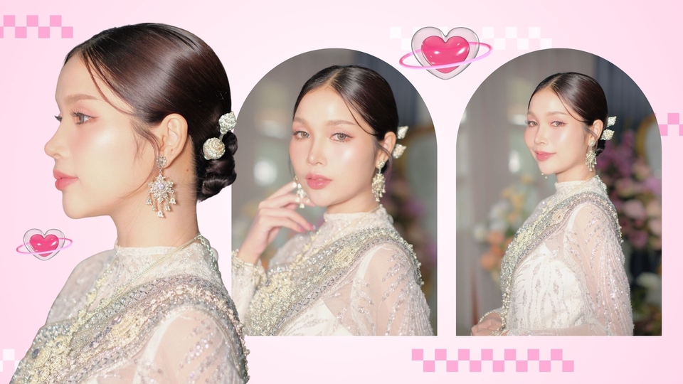 รับแต่งหน้าเจ้าสาว ทำผมเจ้าสาว แต่งหน้ารับปริญญา ช่างแต่งหน้า