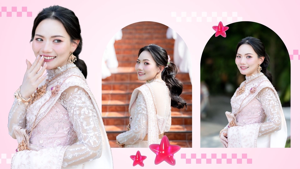 รับแต่งหน้ารับปริญญา ช่างแต่งหน้าเจ้าสาว แต่งหน้าทำผมสวย สไตล์เกาหลี