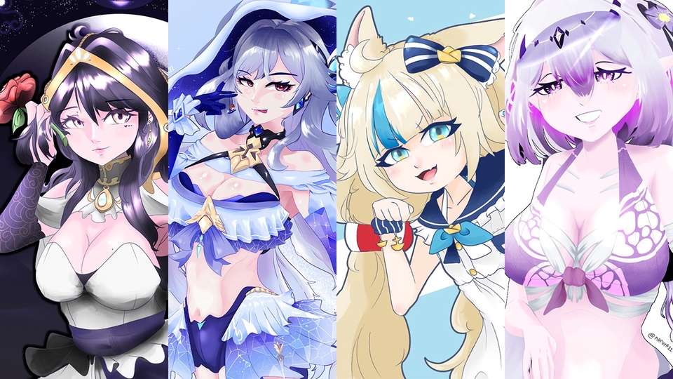 รับวาด การ์ตูน อนิเมะ Fanart, Omakase ได้แต่ไม่ถนัด มีเพจอยู่นะจะบอกให้