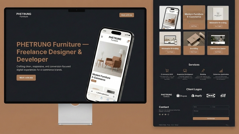 การออกแบบเว็บไซต์ให้รองรับมือถือและทุกอุปกรณ์ (Mobile-friendly Website)