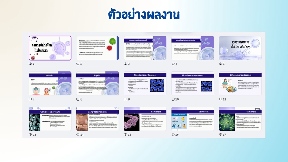 รับทำพรีเซนเทชั่นงานวิชาการภาพสไลด์