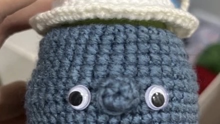 เคสยาดมรูปหมึกใส่หมวกติดเชอร์รี่