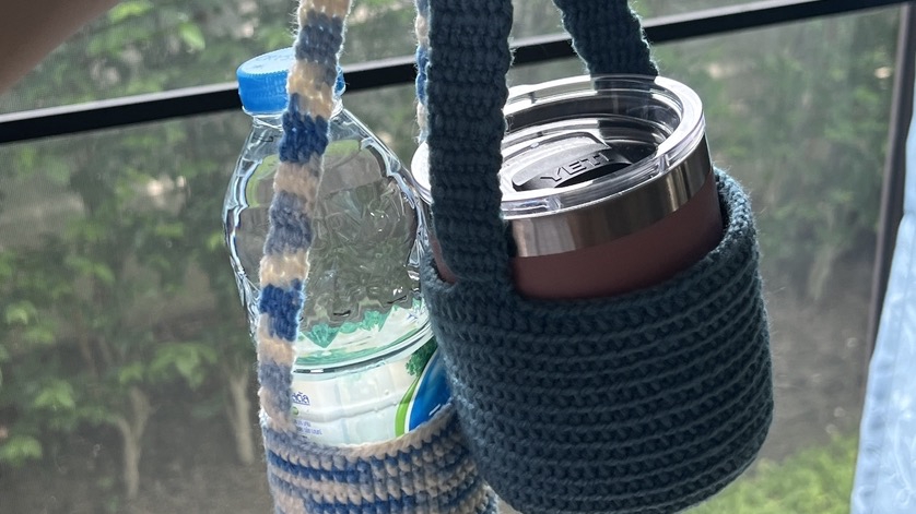 ถุงใส่ขวดน้ำสำหรับหิ้วพกพา กระเป๋าใส่แก้วน้ำ กระเป๋าใส่ขวดน้ำ ปลอกแก้ว