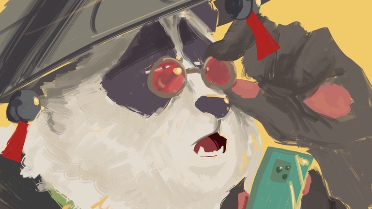 ตัวอย่างภาพ Color Paint