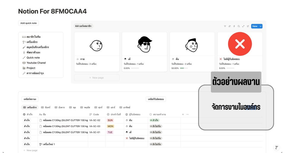 อื่นๆ - ออกแบบ Notion Template สำหรับคุณ - 6