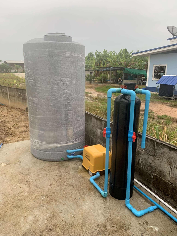 ติดตั้งปั๊มน้ำ - ติดตั้งปั๊มน้ำและระบบน้ำ - 2