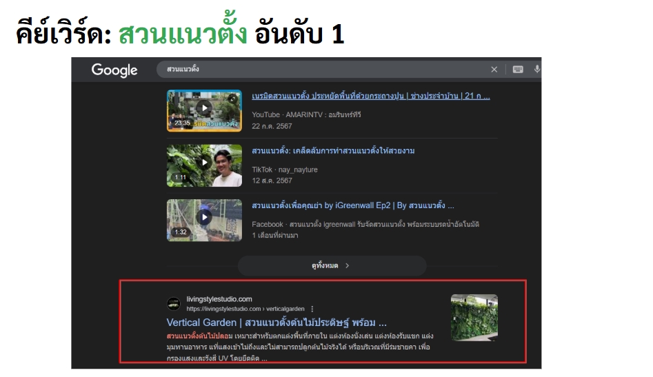 รับทำ SEO ช่วยให้ติดหน้าแรก google