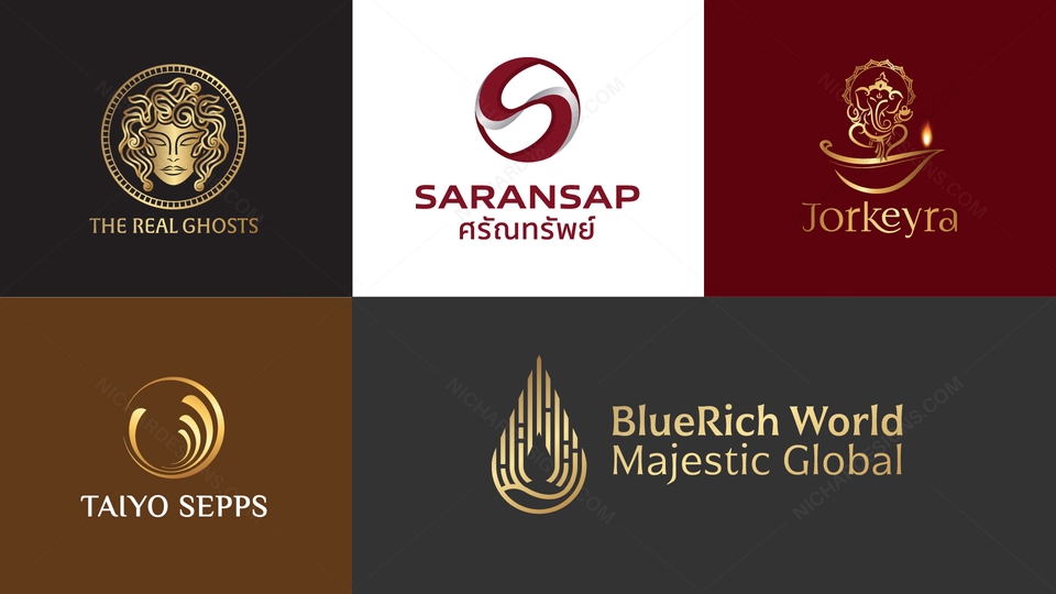 รับออกแบบโลโก้สวยหรู  โลโก้ธุรกิจ  บริการออกแบบโลโก้มืออาชีพ