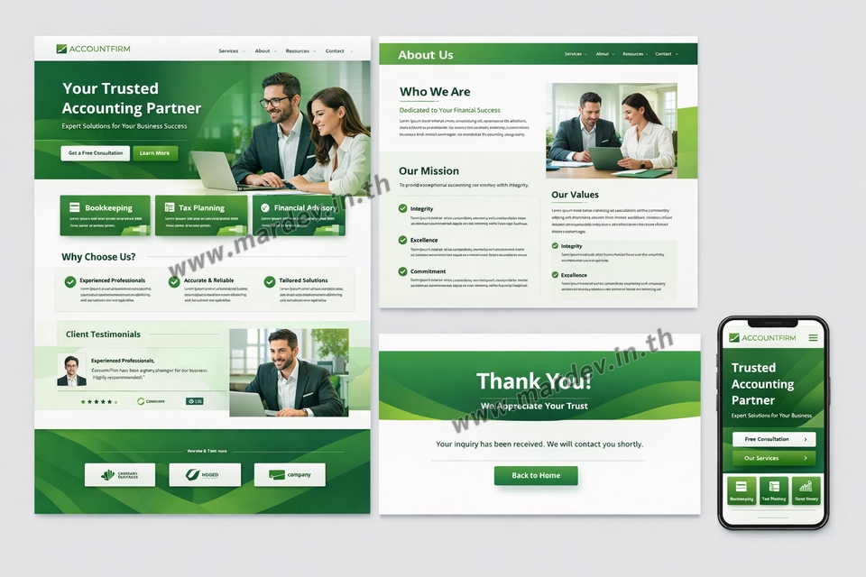 Web Development - รับทำ Full Website | เว็บไซต์หลายหน้า พร้อมระบบเสริมตามต้องการ 5️⃣⭐ - 14