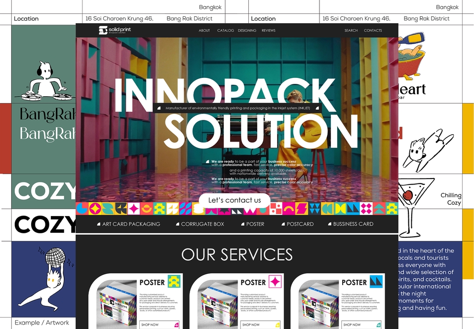 รับออกแบบ Corporate Identity สร้างแบรนด์ CI สำหรับบริษัท ออกแบบอัตลักษณ์องค์กรให้โดดเด่น ทำ CI branding ที่สวยงาม สร้างการจดจำที่ดี ออกแบบ CI ราคาไม่แพง รับออกแบบ CI แบบครบวงจร ทั้งออกแบบ CI และออกแบบ brand identity