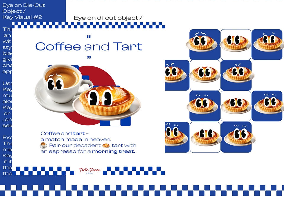 ออกแบบ CI ออกแบบ brand identity สไตล์สวยงามสำหรับธุรกิจกาแฟและขนมอบอุ่นใจ คู่ควรกับการสร้างอัตลักษณ์องค์กรของคุณ ทำ CI ออกแบบอัตลักษณ์องค์กร พร้อมภาพกาแฟและทาร์ตน่ารักๆ เพื่อดึงดูดลูกค้าและสร้างแบรนด์ที่น่าจดจำ รับออกแบบ Corporate Identity ที่โดดเด่น