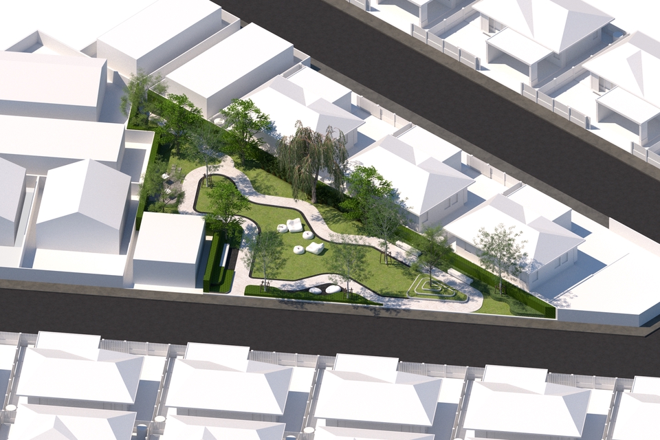 รับออกแบบภูมิทัศน์สวยงาม จัดสวนบ้านเดี่ยว งบประหยัด