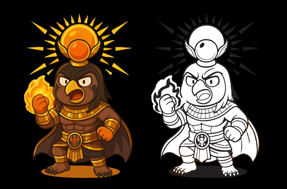 วาดภาพประกอบและออกแบบมาสคอต (Mascot) สไตล์เฉพาะตัว เหมาะกับแบรนด์หรือสินค้า