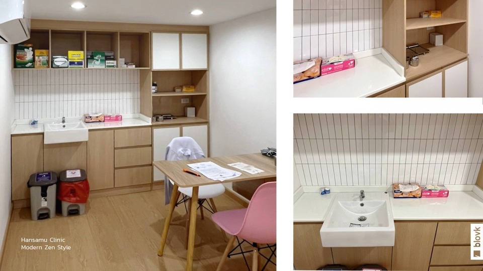 blovkliving รับออกแบบตกแต่งภายใน คลินิกความงาม & คลินิกทันตกรรม ครบวงจร กรุงเทพ